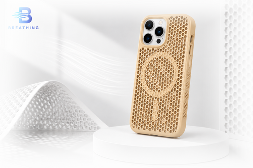 Coque MagChill® anti-surchauffe MagSafe iPhone — Beige